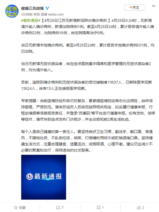 江苏确诊肺炎病例最新情况分析